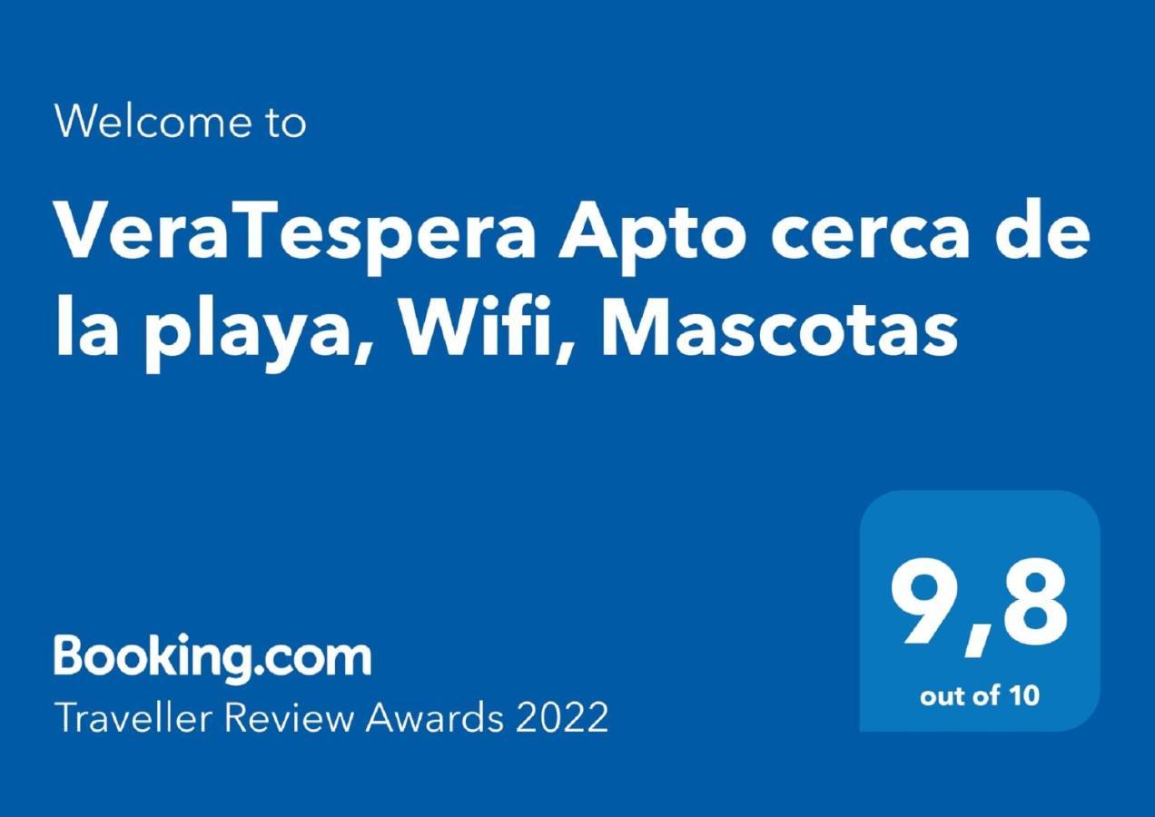 Apartamento Veratespera - Cerca De La Playa Con Wifi, Piscina Y Ocio Familiar Luaran gambar